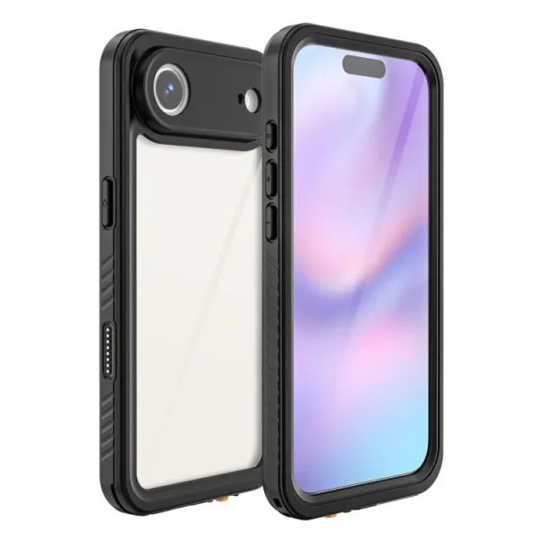 SOLID IP68 Obojstranný kryt pre Apple iPhone Air čierny