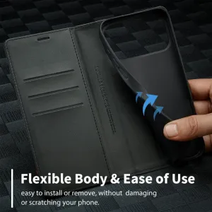 IMEEKE CARBON Peňaženkový obal pre Apple iPhone 17 Pro Max
