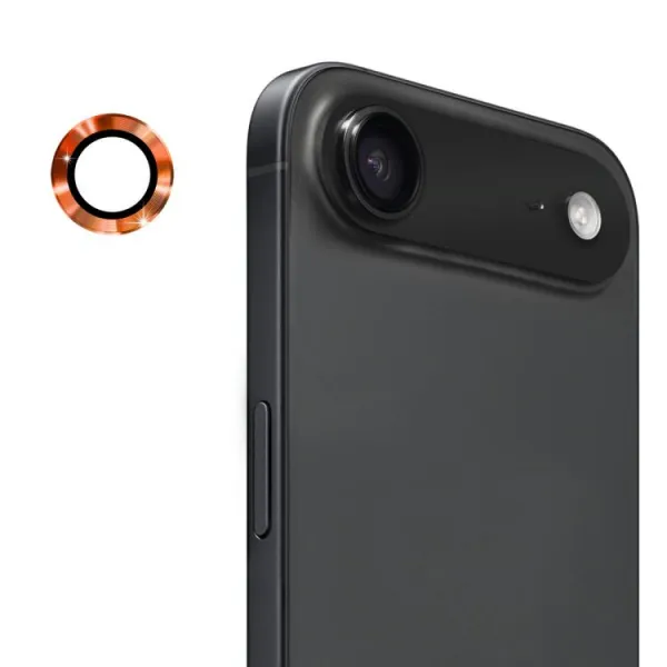 ENKAY ALU Sklo pre fotoaparát Apple iPhone Air ORANGE