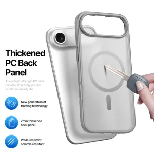 DUX YIND Ochranný obal s MagSafe pre Apple iPhone Air šedý