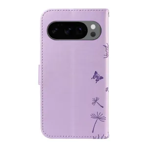 ART DANDELION Peňaženkové puzdro pre Google Pixel 10 / Google Pixel 10 Pro fialové