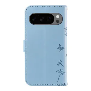 ART DANDELION Peňaženkové puzdro pre Google Pixel 10 / Google Pixel 10 Pro modré