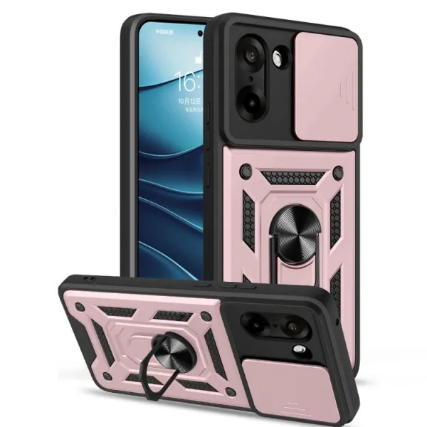RING CAMERA Kryt s držiakom pre OnePlus Nord CE 5 5G ružový