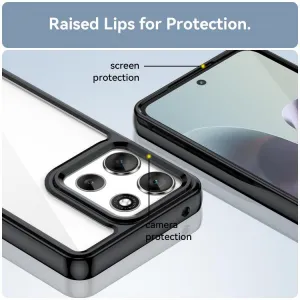 CRYSTAL Ochranný kryt pre Motorola Moto G56 5G čierny
