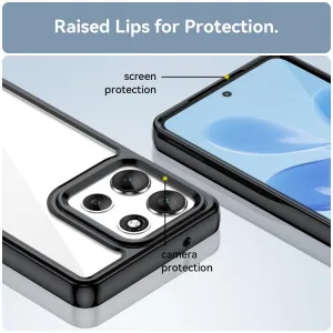 CRYSTAL Ochranný kryt pre Motorola Moto G86 5G čierny