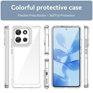 CRYSTAL Ochranný kryt pre Motorola Moto G86 5G priehľadný
