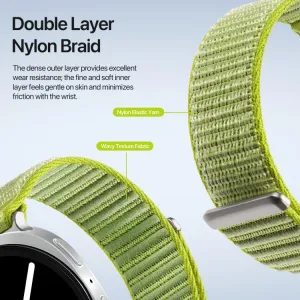 DUX YE Nylonový remienok pre Samsung Galaxy Watch8 / Watch8 Classic zelený