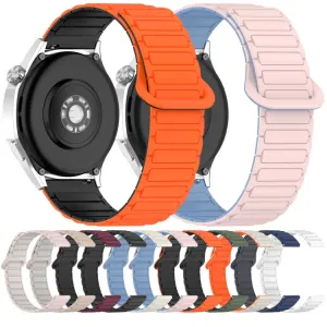 MAGNA-FLEX Náhradný remienok pre Huawei Watch GT 5 41mm / GT 6 41mm ORANGE BLACK