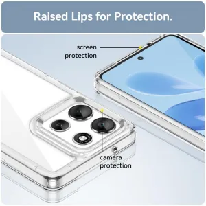CRYSTAL Ochranný kryt pre Motorola Moto G86 5G priehľadný