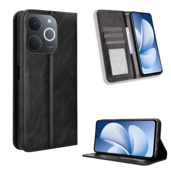 BUSINESS Peňaženkový kryt pre Realme Note 70T čierny