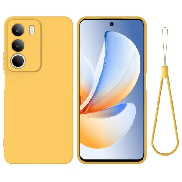 RUBBER Ochranný kryt pre Realme C71 žltý