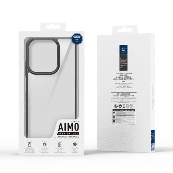 DUX AIMO Ochranný kryt pre Xiaomi Redmi 15C / Redmi 15C 5G čierny