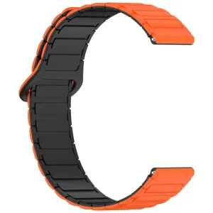 MAGNA-FLEX Náhradný remienok pre Huawei Watch GT 5 41mm / GT 6 41mm ORANGE BLACK