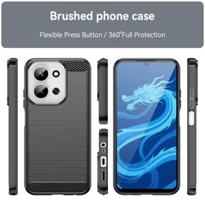 FLEXI TPU Ochranný kryt Xiaomi Redmi 15C / Redmi 15C 5G čierny