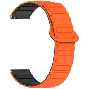 MAGNA-FLEX Náhradný remienok pre Huawei Watch GT 5 41mm / GT 6 41mm ORANGE BLACK