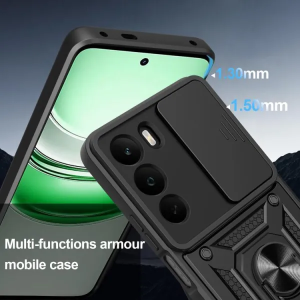 RING CAMERA Kryt s držiakom pre Realme C71 modrý