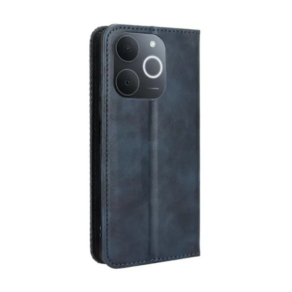 BUSINESS Peňaženkový kryt pre Realme Note 70T modrý