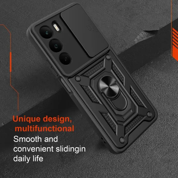 RING CAMERA Kryt s držiakom pre Realme C71 modrý