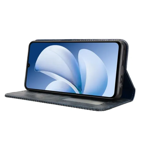 BUSINESS Peňaženkový kryt pre Realme Note 70T modrý