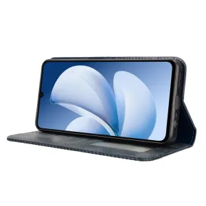 BUSINESS Peňaženkový kryt pre Realme Note 70T modrý