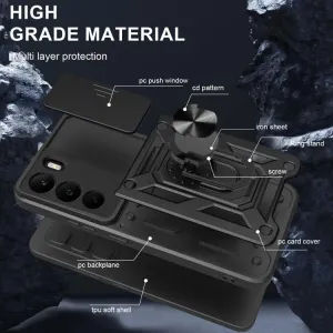 RING CAMERA Kryt s držiakom pre Realme C71 modrý