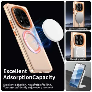 CANDY MAGSAFE Ochranný kryt pre Xiaomi Redmi Note 14 Pro oranžový