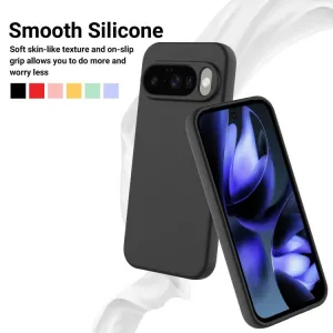 RUBBER Ochranný kryt pre Google Pixel 10 / Google Pixel 10 Pro čierny