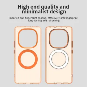 CANDY MAGSAFE Ochranný kryt pre Xiaomi Redmi Note 14 Pro oranžový