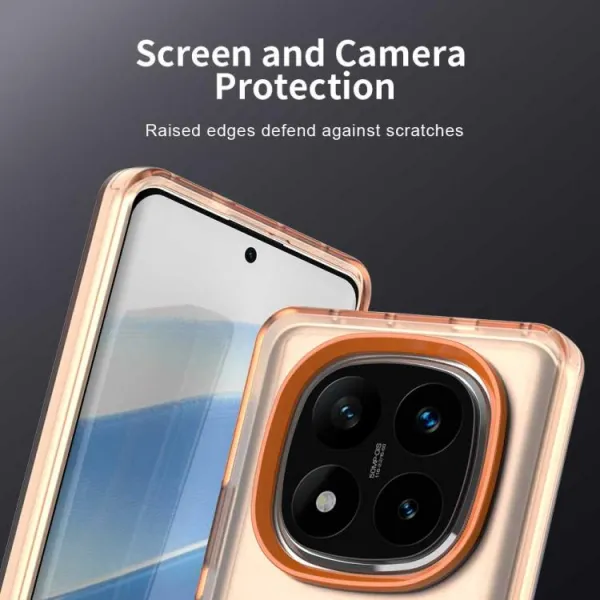 CANDY MAGSAFE Ochranný kryt pre Xiaomi Redmi Note 14 Pro oranžový