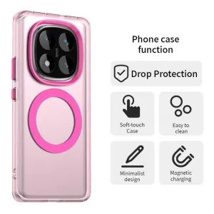 CANDY MAGSAFE Ochranný kryt pre Xiaomi Redmi Note 14 Pro ružový
