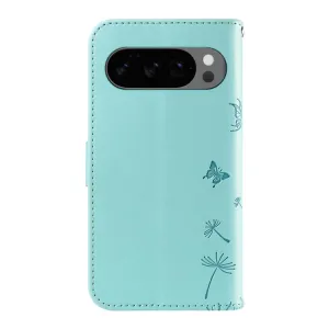 ART DANDELION Peňaženkové puzdro pre Google Pixel 10 / Google Pixel 10 Pro svetlozelené