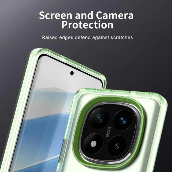CANDY MAGSAFE Ochranný kryt pre Xiaomi Redmi Note 14 Pro zelený