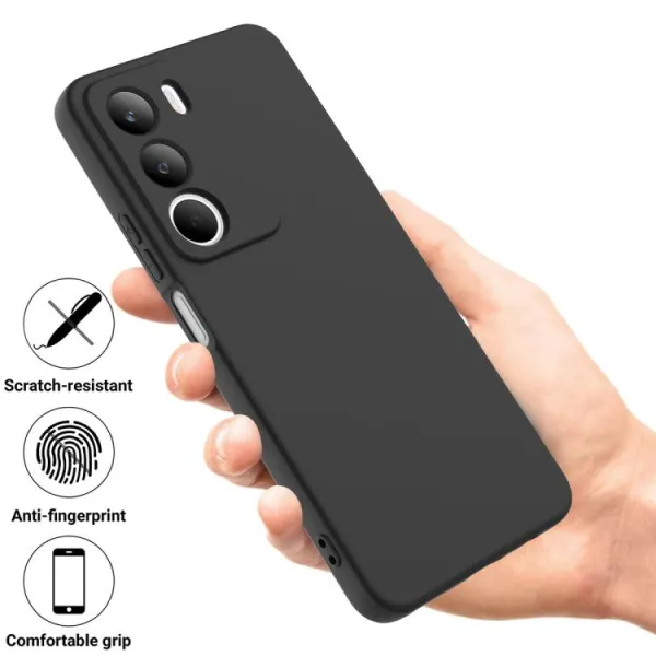 RUBBER Ochranný kryt pre Realme C71 čierny
