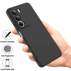RUBBER Ochranný kryt pre Realme C71 čierny