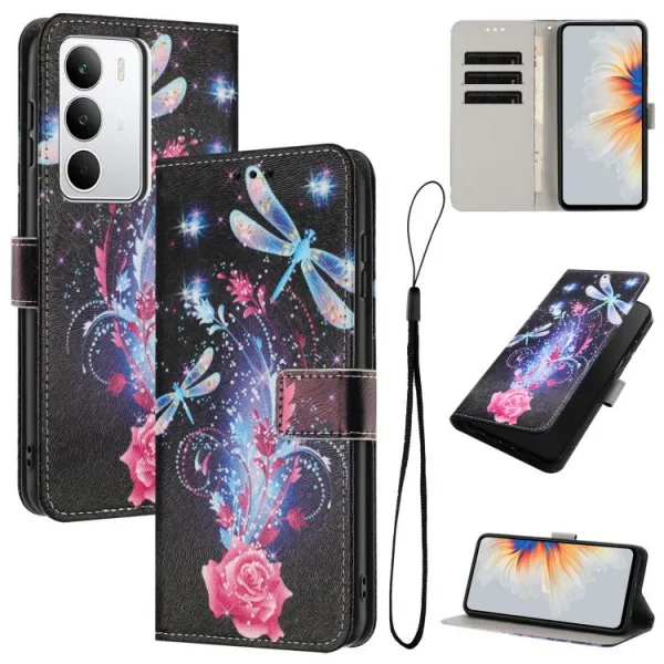 ART Peňaženkový kryt pre Realme C71 DRAGONFLY