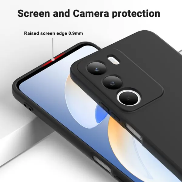 RUBBER Ochranný kryt pre Realme C71 čierny