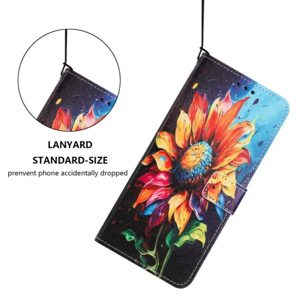 ART Peňaženkový obal pre Honor X5c Plus SUNFLOWER