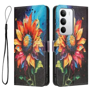 ART Peňaženkový kryt pre Realme C71 SUNFLOWER