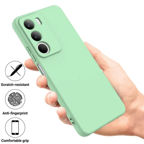 RUBBER Ochranný kryt pre Realme C71 zelený