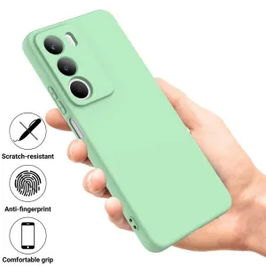 RUBBER Ochranný kryt pre Realme C71 zelený