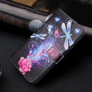 ART Peňaženkový obal pre Honor X5c Plus DRAGONFLY