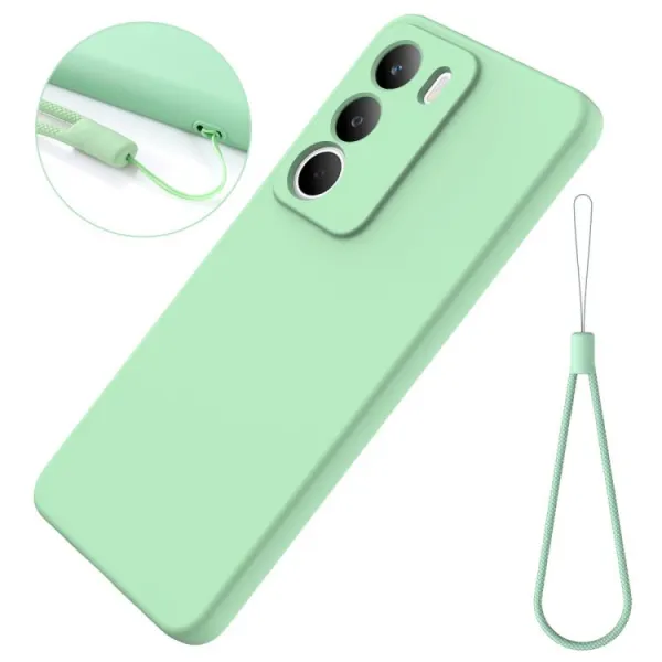 RUBBER Ochranný kryt pre Realme C71 zelený