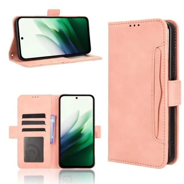 SLOT Peňaženkový obal pre Xiaomi Redmi 15 / Redmi 15 5G ružový