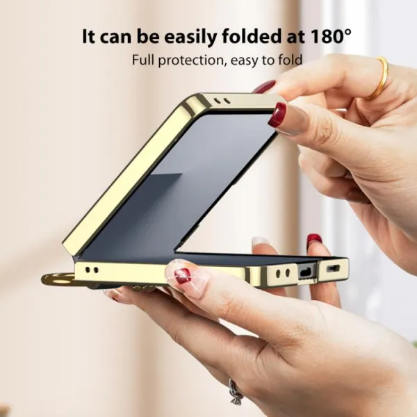 GKK NIKKI Kryt s držiakom Samsung Galaxy Z Flip7 5G ružový