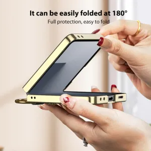 GKK NIKKI Kryt s držiakom Samsung Galaxy Z Flip7 5G ružový