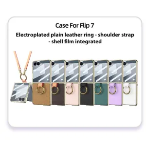 GKK LANYARD Kryt s remienkom Samsung Galaxy Z Flip7 5G čierny