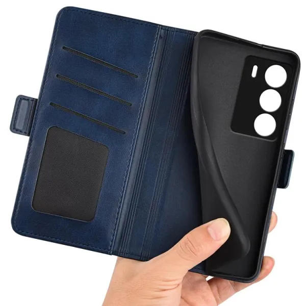 SIDE Peňaženkové puzdro pre Realme C71 modré
