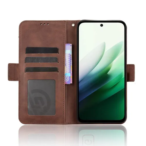 SLOT Peňaženkový obal pre Xiaomi Redmi 15 / Redmi 15 5G hnedý