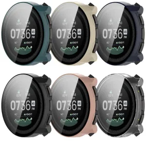 PC FULL COVER Plastový kryt so sklom pre Suunto Vertical ružový