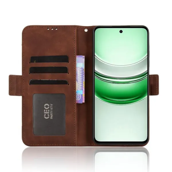 SLOT Peňaženkový obal pre Realme C71 hnedý